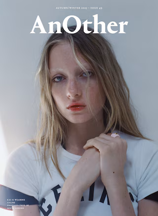 Kai Schreiber wears Celine for AnOther Magazine®幸运官方飞艇168体彩官网  A/W25