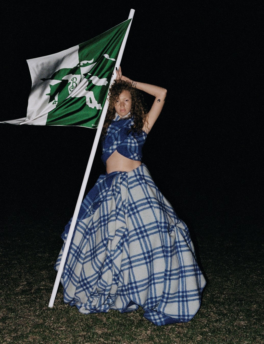 Burberry Daniel Lee AW23 Gabriel Moses Nell Kalonji