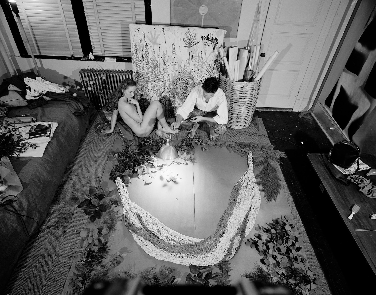 The Blueprints of Robert Rauschenberg and Susan Weil, 1950