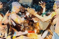 Staggered Paintings by Matthew Stone