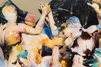 Staggered Paintings by Matthew Stone